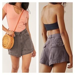 Free People Ouro Boros Shorts In
Hot Fudge Size 10